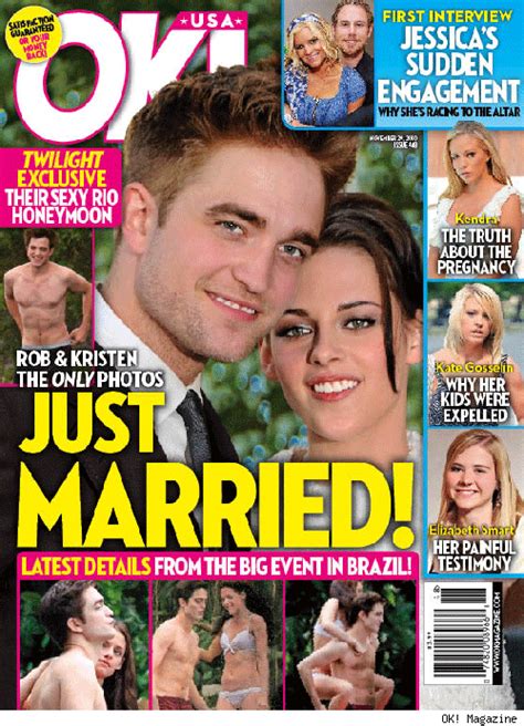 Twilight S Robert Pattinson And Kristen Stewart Just Married