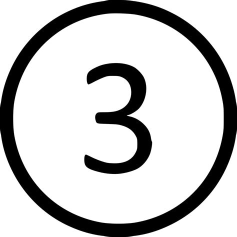 number   svg png icon