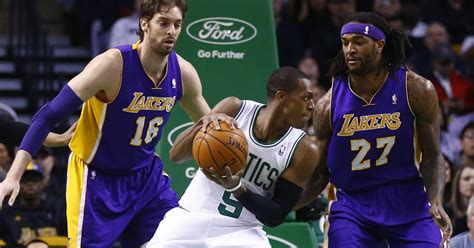 Rajon Rondo Returns But Lakers Beat Celtics