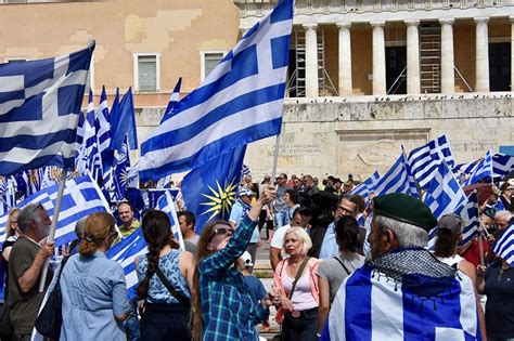 big rally  athens  macedonia  government snobs     greek people