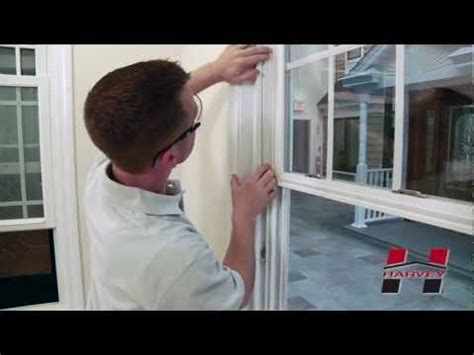 replace  terminal housing   harvey double hung window youtube