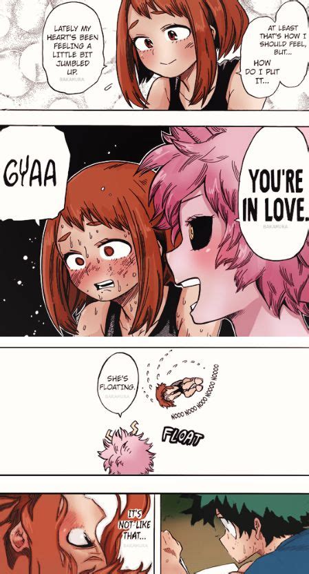 Boku No Hero Academia Uraraka Ochako Mina Ashido