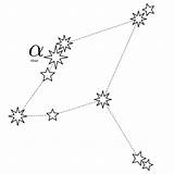 Constellation Aquila Coloring Pages Constellations Printable Template Version Categories Drawing sketch template