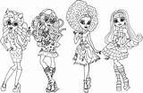 Monster High Coloring Pages Characters Printable Camera Sheets Print Frights Action Gigi Color Coloriage Halloween Honey Wolf Ausmalbilder Getcoloringpages Viperine sketch template