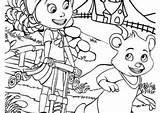 Goldie Bear Coloring4free Coloring Pages Cartoons Printable 2970 sketch template