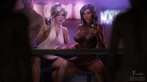 mercy and pharah firolian overwatch