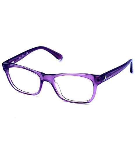 vogue designer light purple rectangle women eyeglasses buy vogue designer light purple