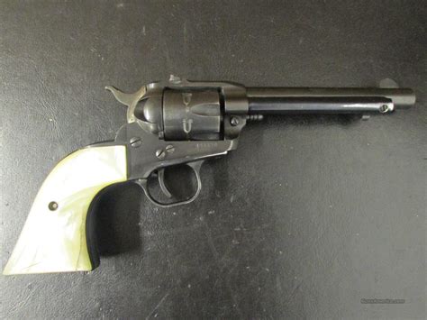 1968 Ruger Old Model Single Six 22 Peal Grips For Sale