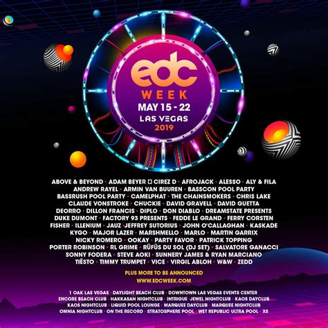 edc week 2019 tickets and lineup night owl guestlist