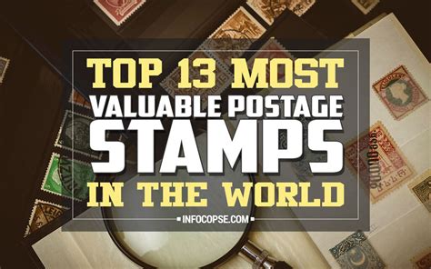 top   valuable postage stamps   world