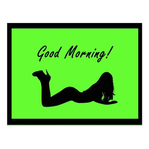Sexy Good Morning Postcard Zazzle