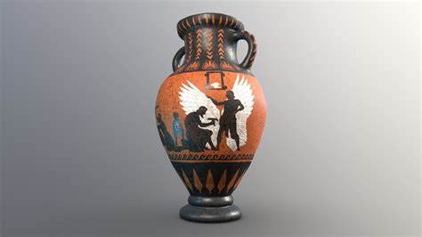 ancient greek vase buy royalty   model  samwelborg abadb