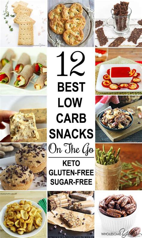 12 Best Low Carb Snacks On The Go Keto Gluten Free Sugar Free