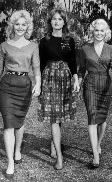 Tuesday Weld On The Left Mamie Van Doren On The Right