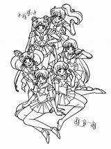 Sailormoon Malvorlagen sketch template