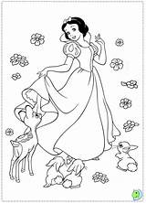 Disney Coloring Neige Blanche Pages Coloriage Princess Snow Choose Board sketch template