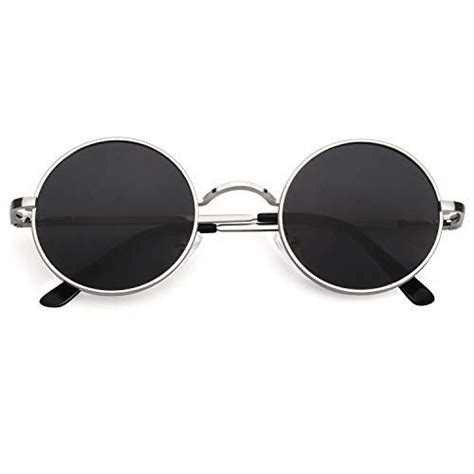cgid e01 john lennon round polarized unisex sunglasses with case t