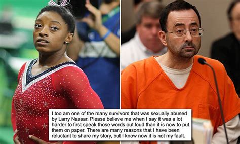 Simone Biles Was Sexually Abused By Larry Nassar Daily