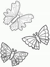 Colorear Mariposas Farfalle Papillon Mariposa Farfalla Fattoria Papillons Trois Stampare Butterflies Colecciones Borboleta Animali Farfallina Butterfly Imagui Colorate Objetos Farfalline sketch template