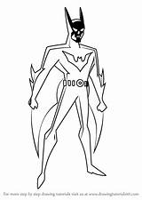 Batman Beyond Draw Step Drawing Mcginnis Terry Drawingtutorials101 sketch template