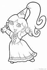 Coloring Pages Explorer Getcolorings Dora Games sketch template