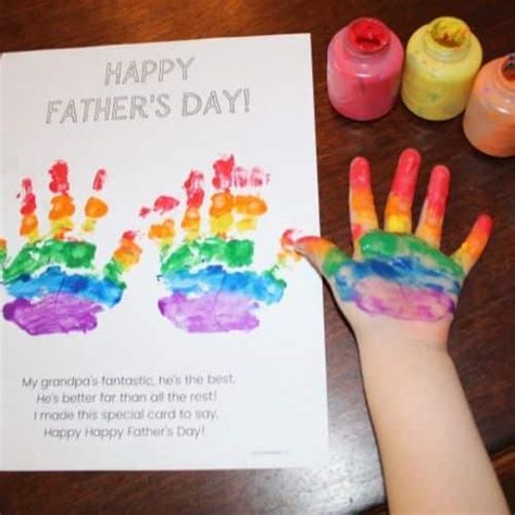 fathers day poem printable  preschoolers