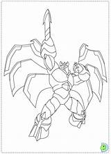 Coloring Gormiti Dinokids Close Coloringpage sketch template