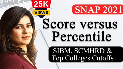 Snap 2021 Score Versus Percentile Sibm Scmhrd And Top Colleges Cutoffs