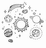 Space Drawing Tumblr Easy Clipart Aesthetic Drawings Transparent Ya Webdesign Solar System Paintingvalley Clipartkey sketch template