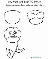 Draw Coloring Drawing Flowers Flower Pages Printable Mothers Mother Kids Worksheets Activities Learn Step Easy Mom Raisingourkids Coming Activity Drawings sketch template