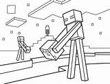 Minecraft Coloring Pages Printable sketch template