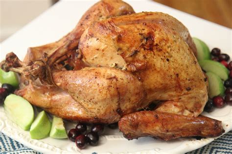 thanksgiving roasted turkey recipe cooked by julie