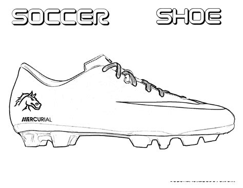 colouring pages football boots clip art library