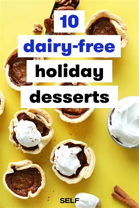 10 Dairy Free Holiday Desserts Self
