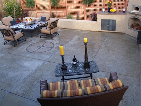 concrete patios outdoor design landscaping ideas porches decks patios hgtv