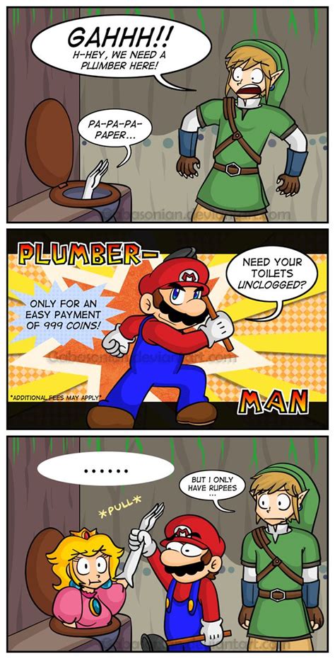 Not What Youd Expect By Gabasonian On Deviantart Mario Funny Zelda