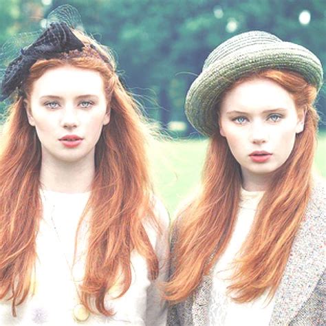 Ginger Twins Shades Of Red Hair Pale Skin Hair Color