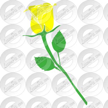 rose stencil  classroom therapy  great rose clipart