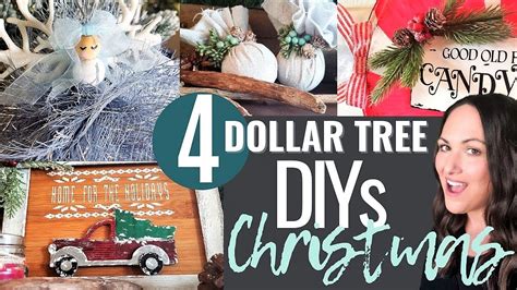 dollar tree high  christmas winter crafts