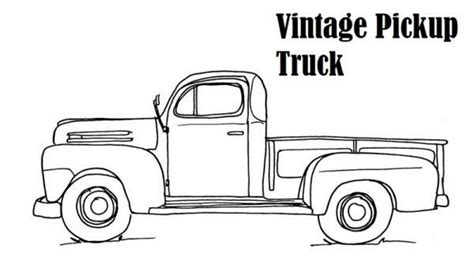 pickup truck coloring pages printable  coloring sheets truck