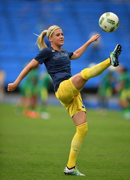 Rio2016 Olivia Schough Of Sweden Prior To The Women S Football First