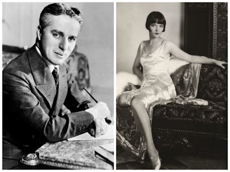 chaplin and brooks~charlie had a 2 month long affair with louise brooks during the summer of 1925