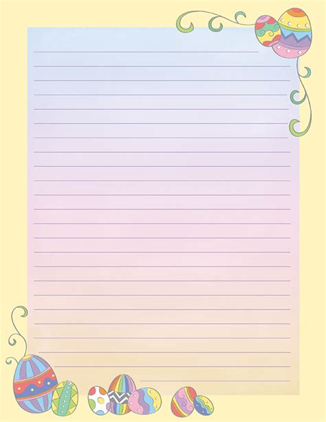 stationary printable  printable lined paper templates printable