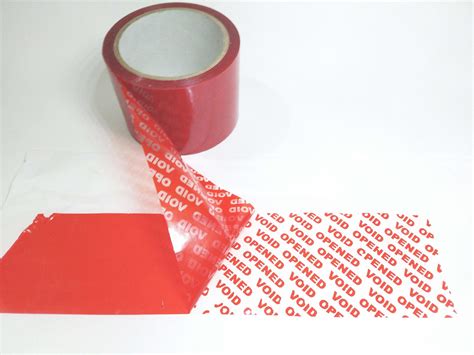 tamper evident tape pk packaging