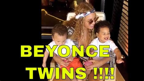 Beyonce Twins Pictures Shared By Beyonce Rumi And Sir Blue Ivy Photo