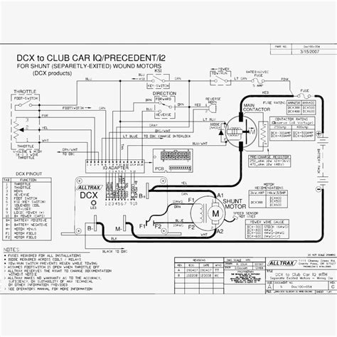 club car precedent ignition switch wiring diagram