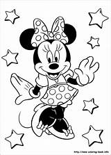 Pages Minnie Mouse Coloring Princess Getcolorings sketch template