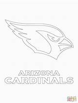 Coloring Nfl Pages Logos Printable Cardinals Arizona Football Kids Logo Uteer sketch template