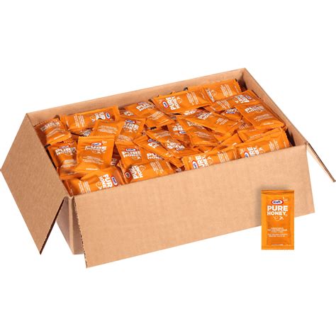 buy kraft pure honey single serve packets  ct casepack