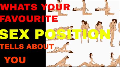 Whats Your Favourite Sex Position Tells About You Fit